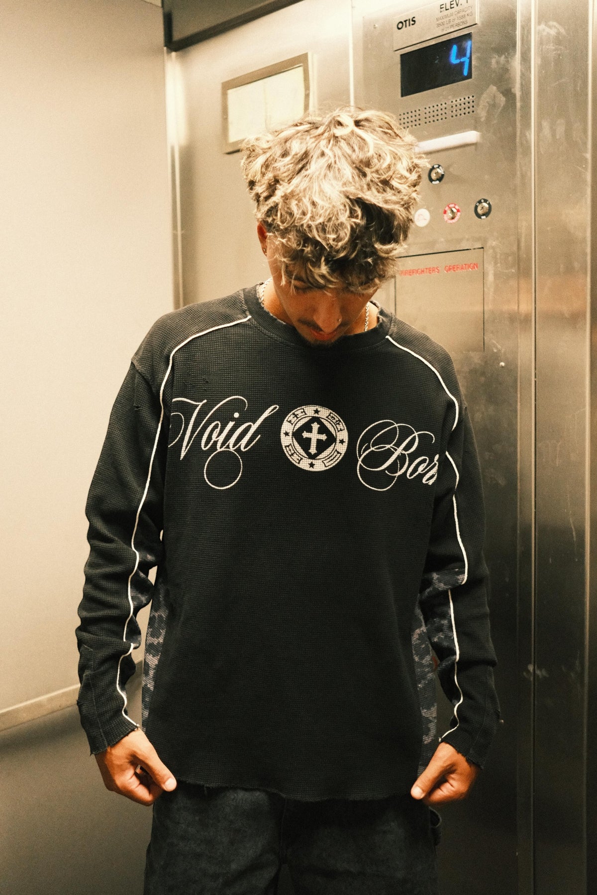 Thermal Long Sleeve "Born from the Void" Black