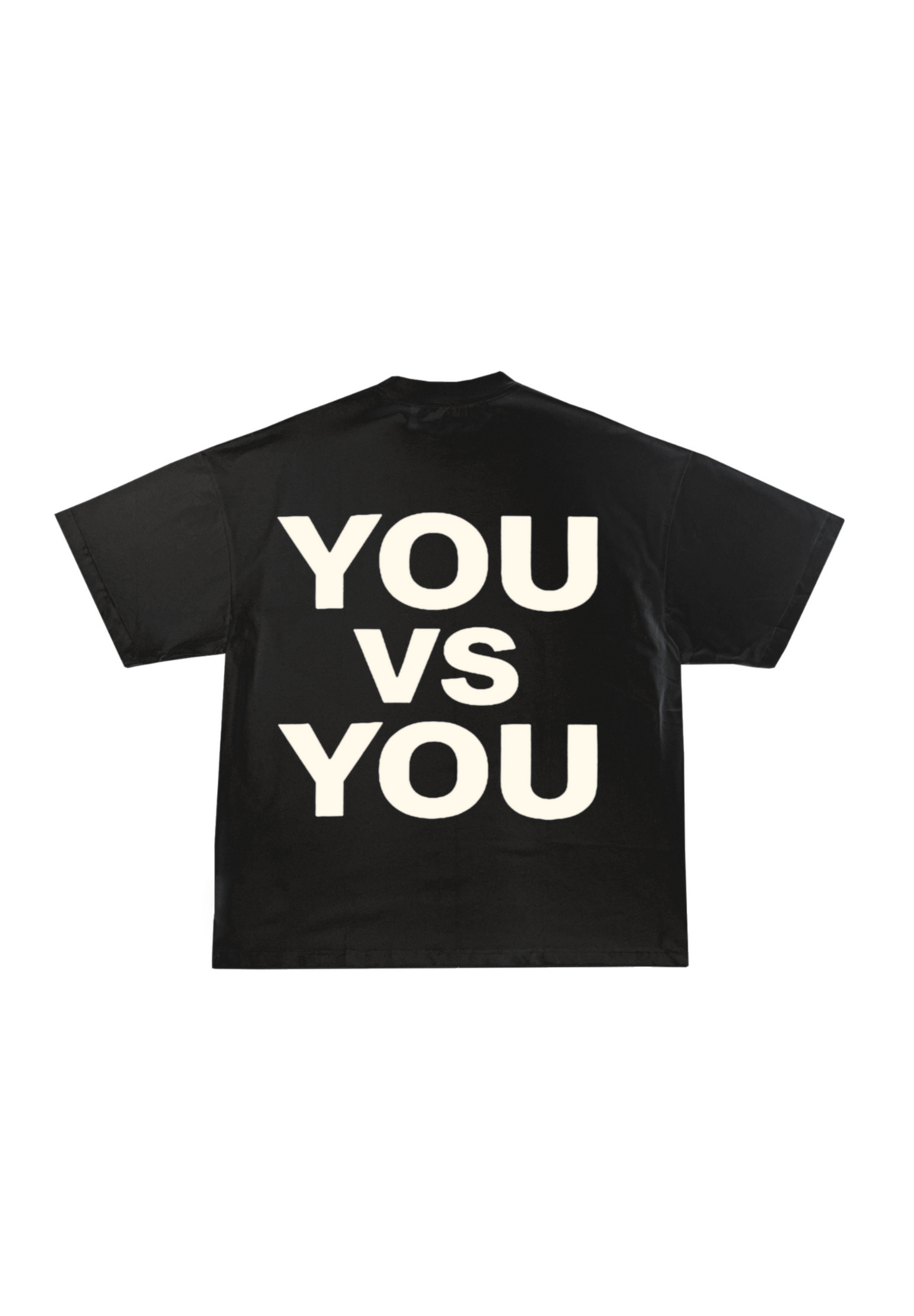 "YOU vs YOU" basic logo tee