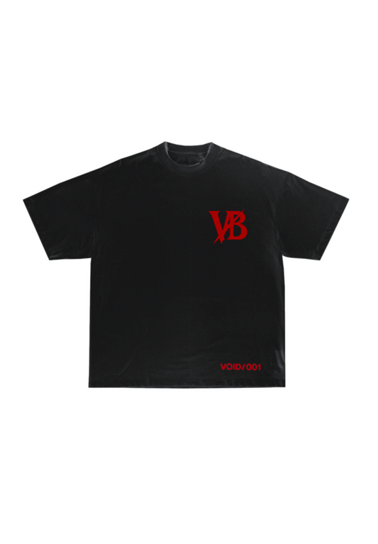 red logo tee