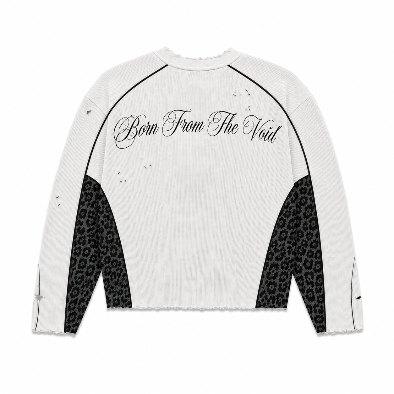 Thermal long sleeve "Born from the Void" Bone