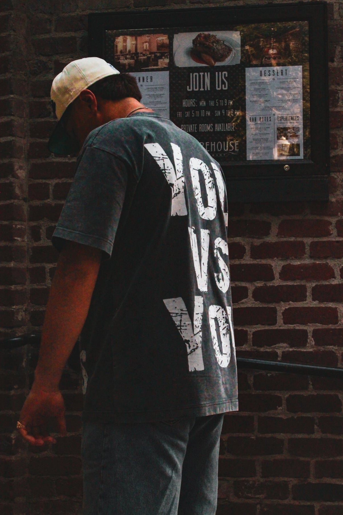 "YOU vs YOU" basic logo tee