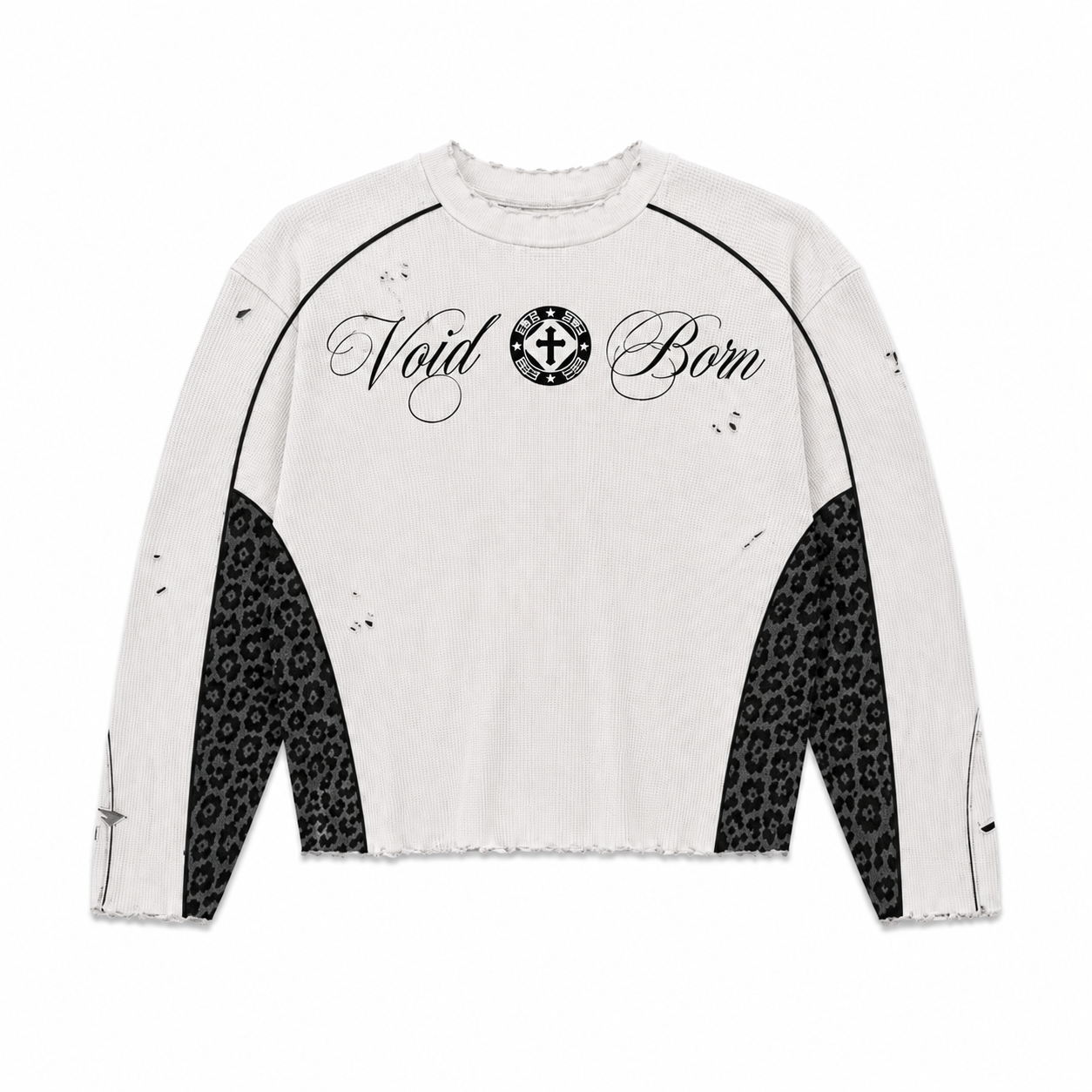 Thermal long sleeve "Born from the Void" Bone