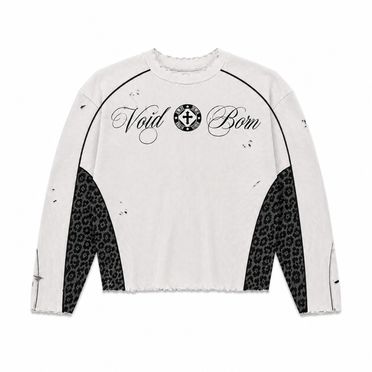 Thermal long sleeve "Born from the Void" Bone